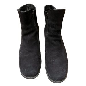 Arche Black Suede Ankle Boots. Size 8. EUC